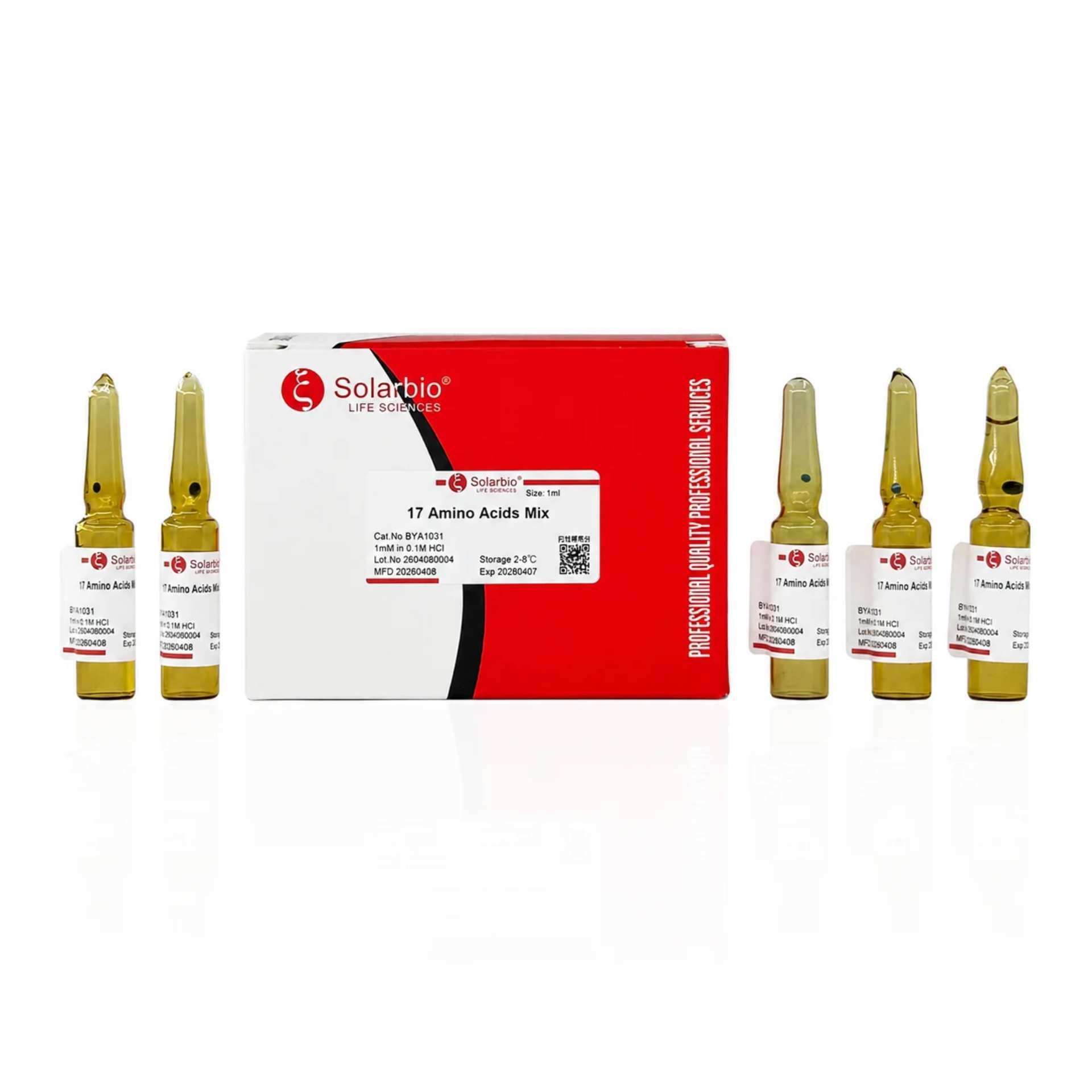 17 Amino Acids Mix for amino acid reference analysis and method validation workflows