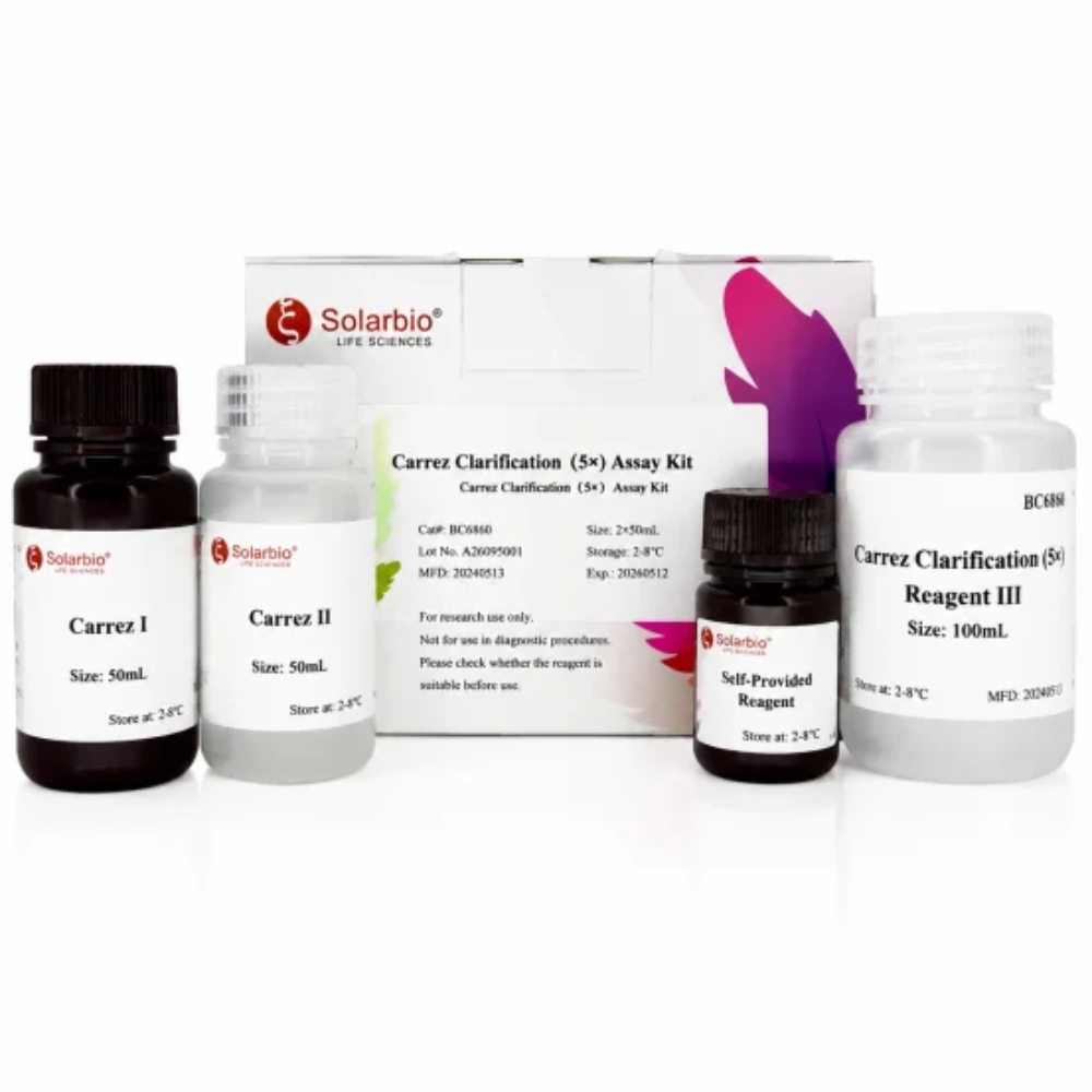 Carrez Protein Clarifying Agent BC6680 BC6685 for Protein Removal Before HPLC and Enzymatic Assays