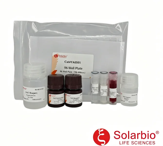 Solarbio FAO assay kit components for microplate-based detection