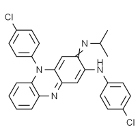 Chemical structure of Clofazimine